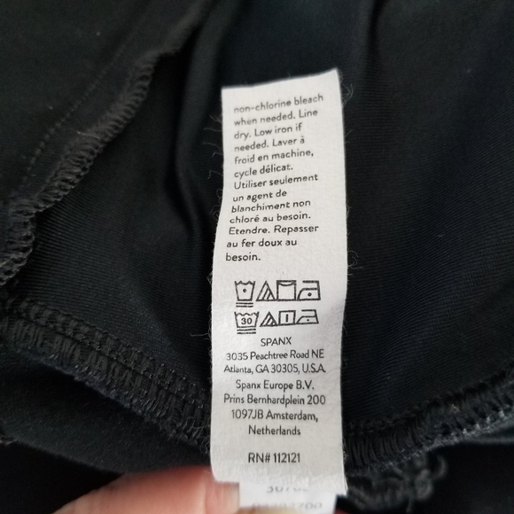 Spanx The Perfect Black Ankle Backseam Skinny Pant Size XL Slimming Stretch - Picture 11 of 15